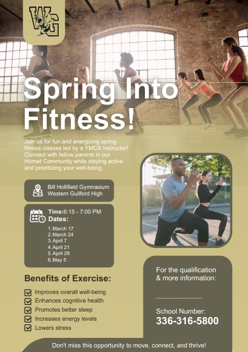  Spring into Fitness flyer